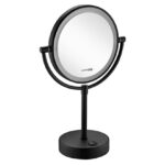 K-1005B Зеркало с LED-подсветкой двухстороннее, стандартное и с 3-х кратным увеличением