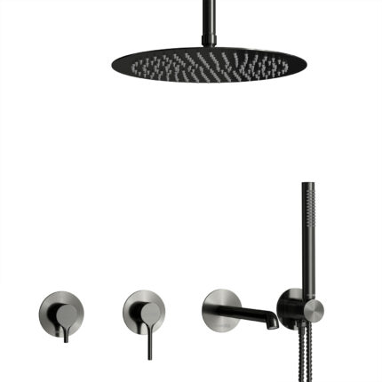 Рейн (Rhein) 9951.99DVR3.068.116.444.010.137.443GR Встраиваемый комплект для ванны с верхней душевой