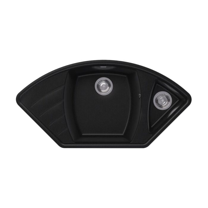 Кухонная мойка Dr. Gans ГАБИ 25.050.E1015.407, черный — изображение 2