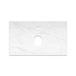 Столешница La Fenice Granite Gray Structural Terra 80 см, белая