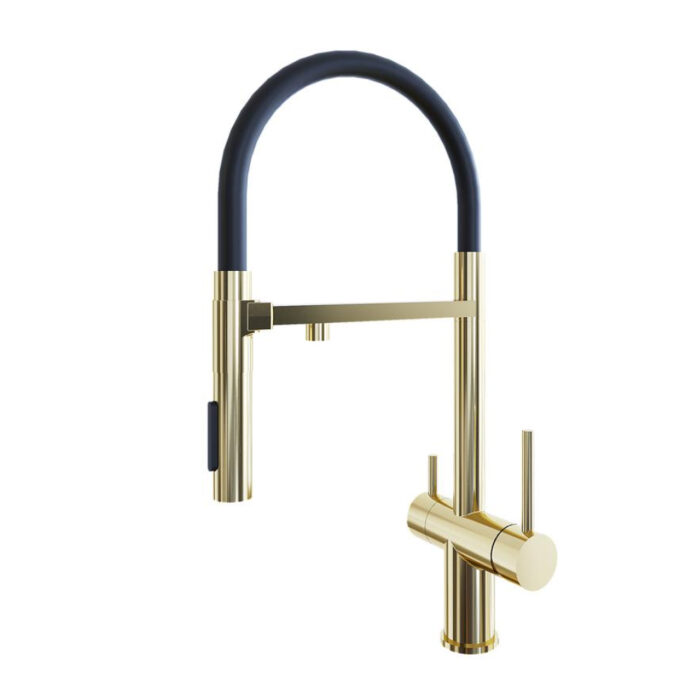 Смеситель для кухни Grandex Aqua Choice-S 9020151, золото — изображение 2