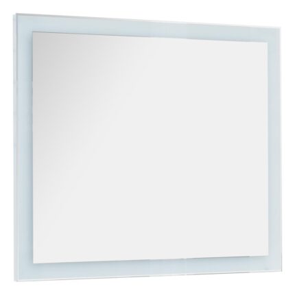 Зеркало Dreja Kvadro 100x85 см, белый